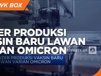 Pfizer Produksi Vaksin Baru Lawan Varian Omicron