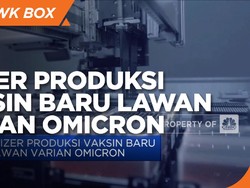 Pfizer Produksi Vaksin Baru Lawan Varian Omicron