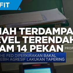 Rupiah Terdampar di Level Terendah Dalam 14 Pekan