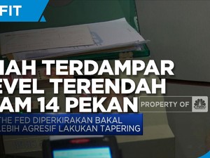 Rupiah Terdampar di Level Terendah Dalam 14 Pekan
