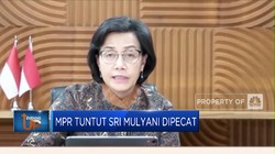 MPR Tuntut Sri Mulyani Dipecat