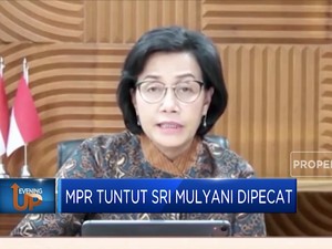MPR Tuntut Sri Mulyani Dipecat
