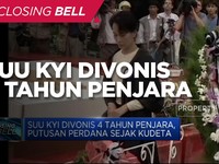 Suu Kyi Divonis 4 Tahun Penjara Oleh Junta Myanmar