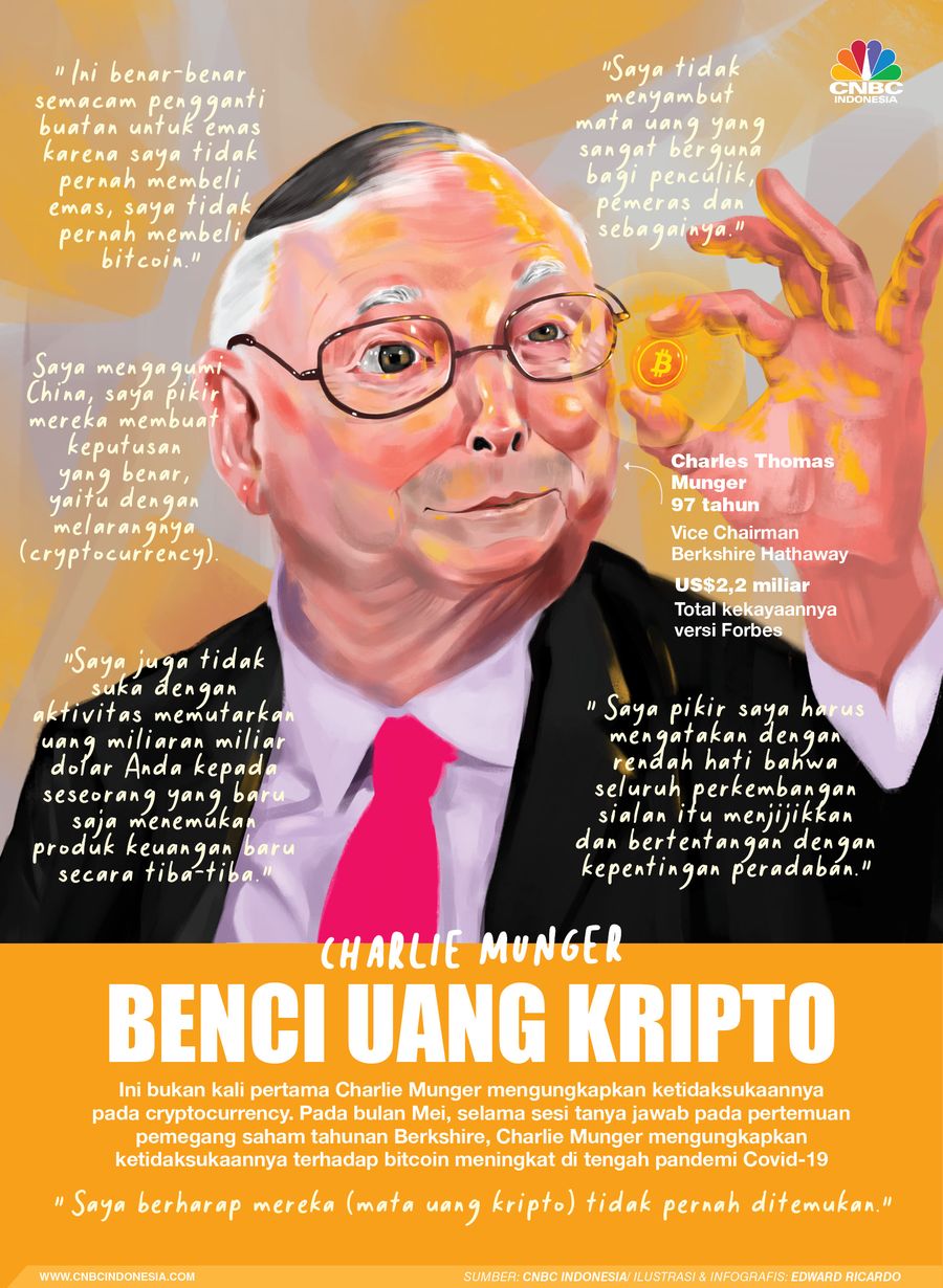 INFOGRAFIS, Crazy Rich ini Berharap Kripto Tak Pernah Ditemukan