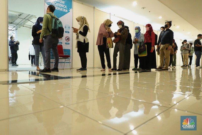 Jakarta Job Fair (CNBC Indonesia/Tri Susilo)