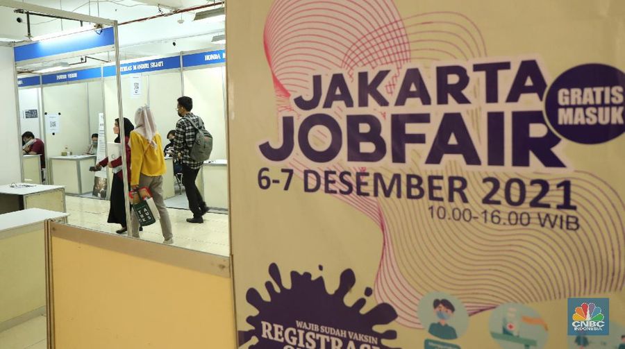 Jakarta Job Fair (CNBC Indonesia/Tri Susilo)