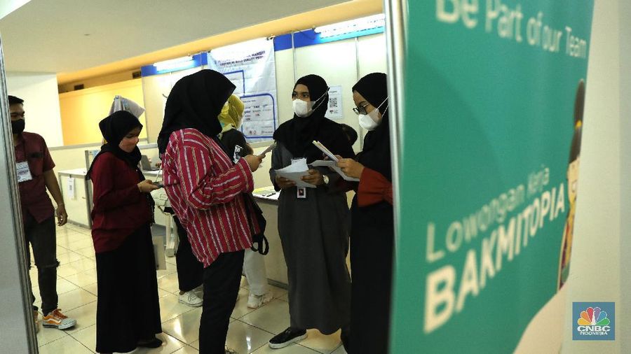 Jakarta Job Fair (CNBC Indonesia/Tri Susilo)