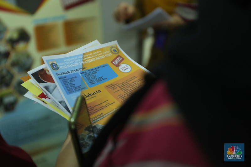 Jakarta Job Fair (CNBC Indonesia/Tri Susilo)