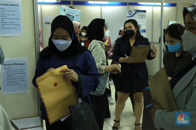 Jakarta Job Fair (CNBC Indonesia/Tri Susilo)