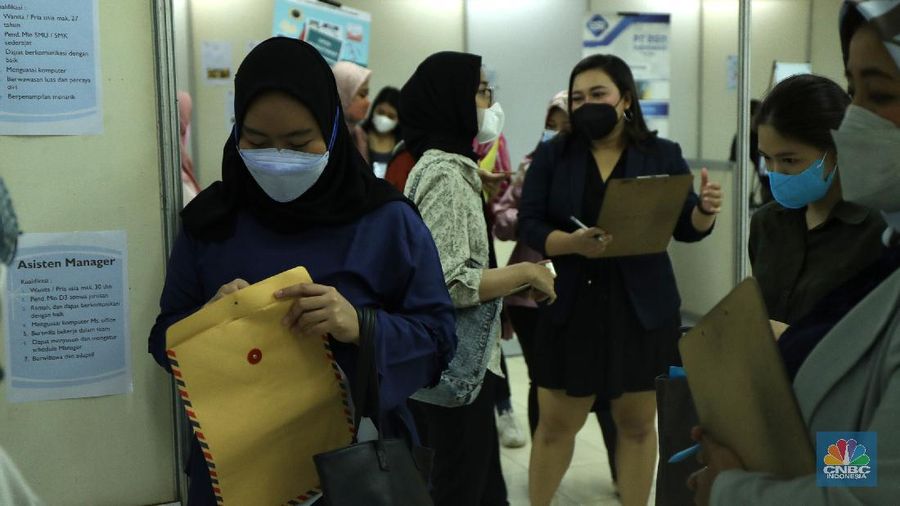 Jakarta Job Fair (CNBC Indonesia/Tri Susilo)