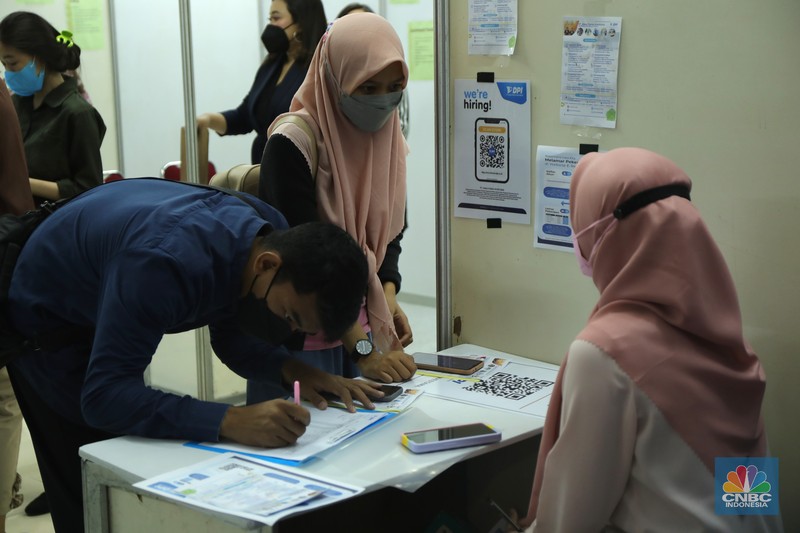 Jakarta Job Fair (CNBC Indonesia/Tri Susilo)