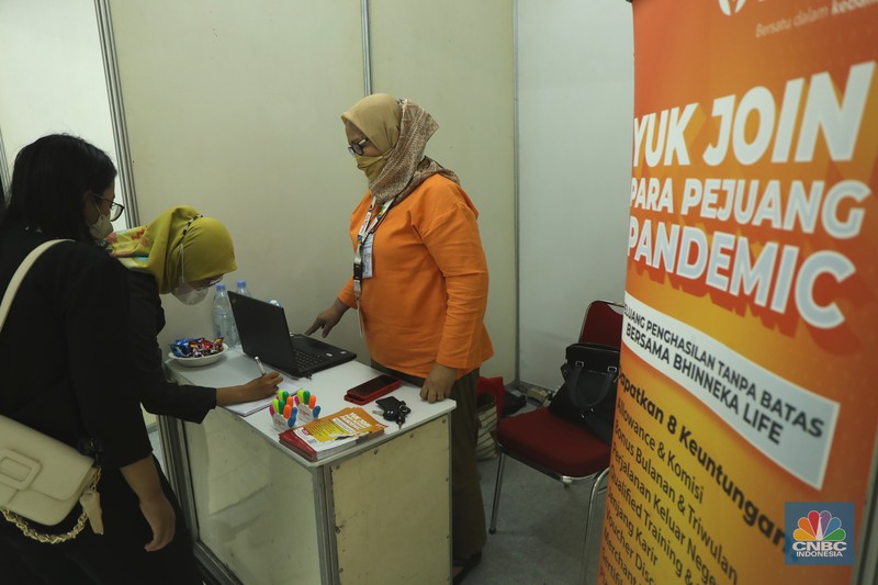 Jakarta Job Fair (CNBC Indonesia/Tri Susilo) Jakarta Job Fair (CNBC Indonesia/Tri Susilo)