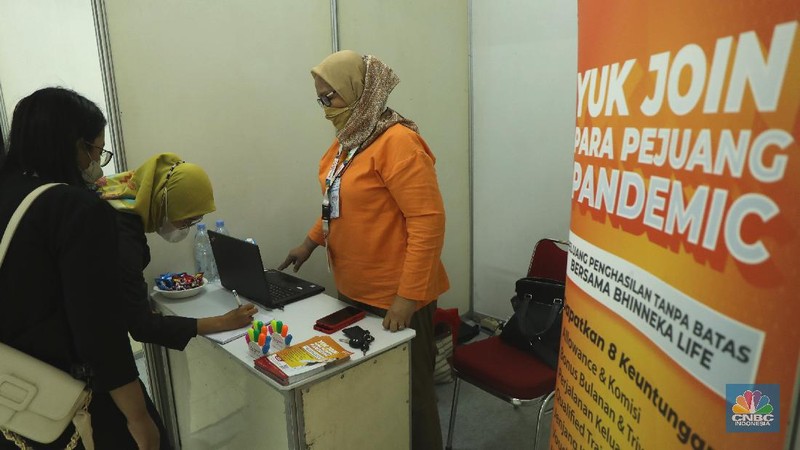 Jakarta Job Fair (CNBC Indonesia/Tri Susilo)