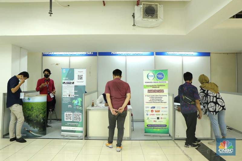 Jakarta Job Fair (CNBC Indonesia/Tri Susilo)