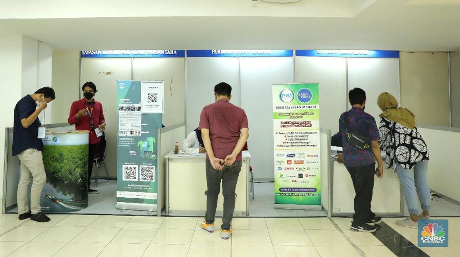 Jakarta Job Fair (CNBC Indonesia/Tri Susilo)