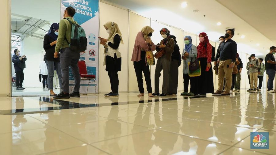 Jakarta Job Fair (CNBC Indonesia/Tri Susilo)
