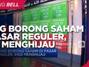 Market Focus: Asing Borong Saham, IHSG Menghijau