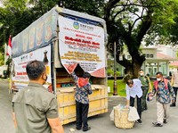 Penampakan 3 Ton Jeruk, 'Oleh-oleh' Warga Karo Untuk Jokowi