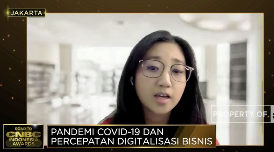 Vice President Government Relation dan Corporate Affairs Halodoc Adeline Hindarto