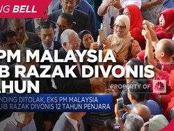 Banding Ditolak, Eks PM Najib Razak Divonis 12 Tahun Penjara