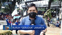 Buruh Geruduk Jakarta
