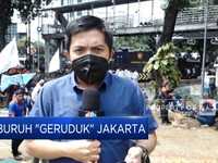Buruh Geruduk Jakarta