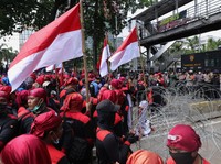 Belum Bosan, Buruh Turun ke Jalan Lagi Protes UMP 2022