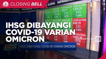 Market Fokus: IHSG Dibanyangi Covid-19 Varian Omicron