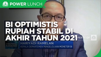 Musim Tapering, BI Optimistis Rupiah Stabil di Akhir 2021
