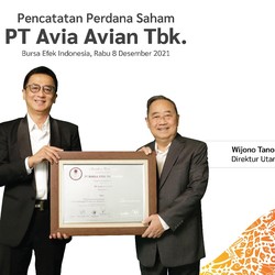 Duh! Lagi-lagi Saham IPO Anjlok, Harga AVIA Drop 4,30%