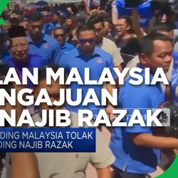 Pengadilan Malaysia Tolak Pengajuan Banding Najib Razak