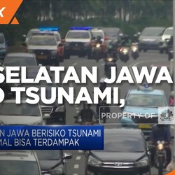Pesisir Selatan Jawa Risiko Tsunami,Jakarta Diramal Bisa Kena