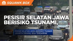 Pesisir Selatan Jawa Risiko Tsunami,Jakarta Diramal Bisa Kena