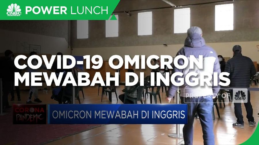 Covid-19 Omicron Mewabah di Inggris