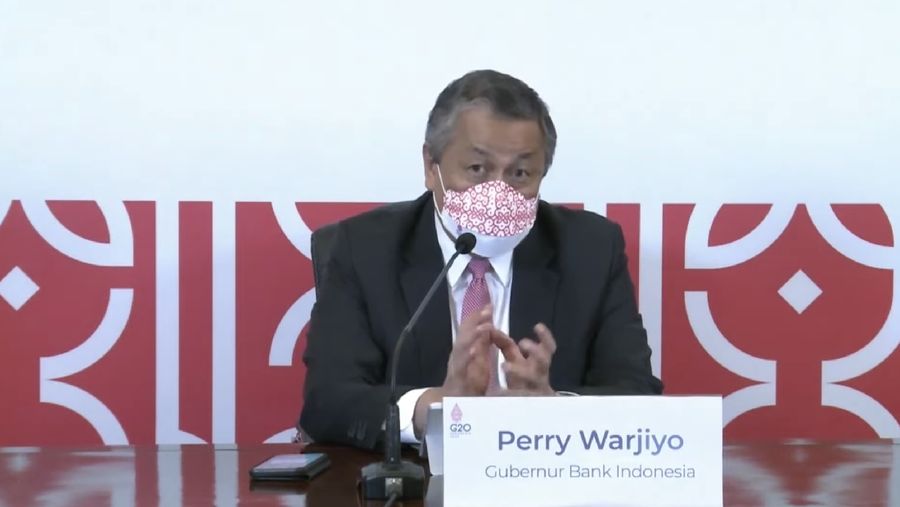 Gubernur Bank Indonesia, Perry Warjiyo  (Tangkapan Layar Youtube Kemenkeu)
