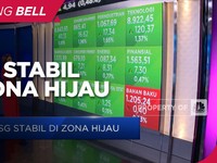 Market Focus: IHSG Stabil di Zona Hijau