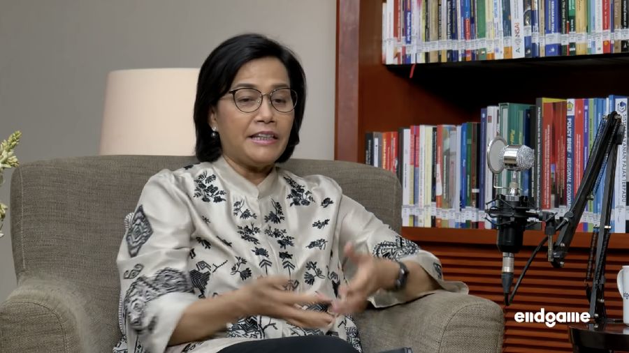 Menteri Keuangan Sri Mulyani (Tangkapan Layar Youtube Gita Wirjawan)