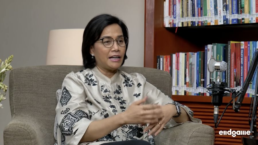 Menteri Keuangan Sri Mulyani (Tangkapan Layar Youtube Gita Wirjawan)