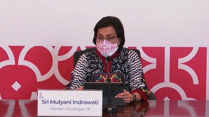 Menteri Keuangan Sri Mulyani (Tangkapan Layar Youtube Kemenkeu RI) Menteri Keuangan Sri Mulyani (Tangkapan Layar Youtube Kemenkeu RI)