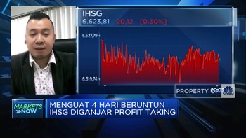 4 Hari Reli, IHSG Akhir Pekan Dibuka Terkoreksi