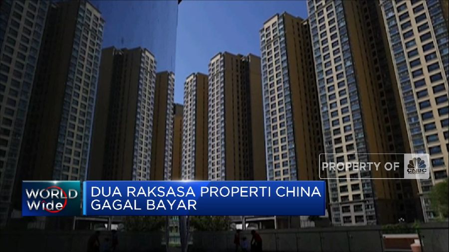 Dua Raksasa Properti China Gagal Bayar (CNBC Indonesia TV)