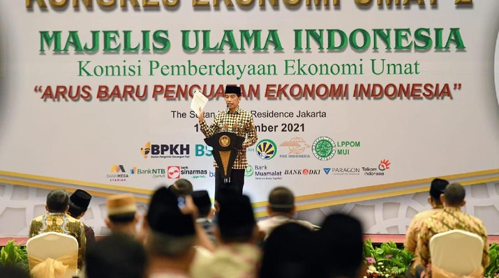 Jokowi di Kongres MUI (Muchlis Jr - Biro Pers Sekretariat Presiden) Jokowi di Kongres MUI (Muchlis Jr - Biro Pers Sekretariat Presiden)