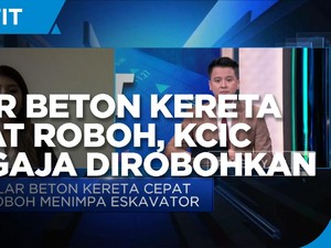 Pilar Beton Kereta Cepat Roboh, KCIC: Sengaja Dirobohkan!