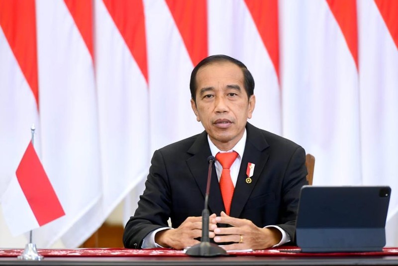 Presiden Joko Widodo menyampaikan komitmen Indonesia untuk terus memajukan demokrasi dan hak asasi manusia (HAM), baik pada level kawasan maupun global. Salah satu wujud konkretnya adalah penyelenggaraan Bali Democracy Forum (BDF) yang tepat hari ini, 9 Desember 2021. (Muchlis Jr - Biro Pers Sekretariat Presiden) Presiden Joko Widodo menyampaikan komitmen Indonesia untuk terus memajukan demokrasi dan hak asasi manusia (HAM), baik pada level kawasan maupun global. Salah satu wujud konkretnya adalah penyelenggaraan Bali Democracy Forum (BDF) yang tepat hari ini, 9 Desember 2021. (Muchlis Jr - Biro Pers Sekretariat Presiden)