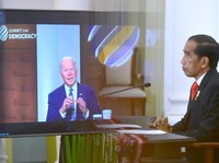 Lewat Virtual, Jokowi Bicara Soal HAM ke Joe Biden