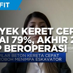 Proyek Kereta Cepat Capai 79%, Akhir 2022 Siap Beroperasi?