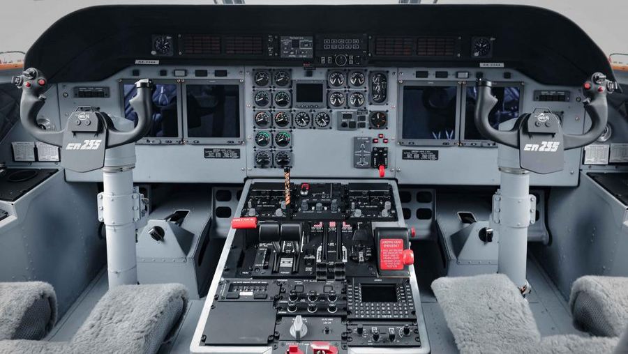 Pesawat terbang CN235-220. (Dok. PT DI)