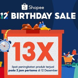 Efek Shopee 12.12: Produk Terjual 13x Lipat di 2 Jam Pertama!