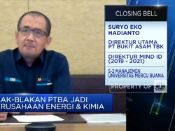 Blak-blakan Transformasi PTBA Jadi Perusahaan Energi & Kimia