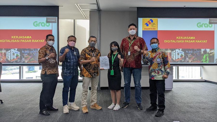 Grab kerja sama dengan Asosiasi Pengurus Pasar Indonesia